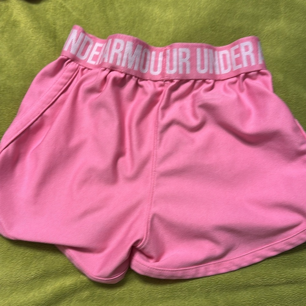 9 Piece Youth Girl Summer Bundle 3 Shorts, 4 tanks, 1 tee 1 Vest Disney, UA 7/8 - Picture 4 of 11